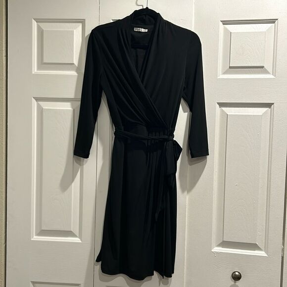 Eliza J Black Dress, Size 10 - Picture 1 of 11